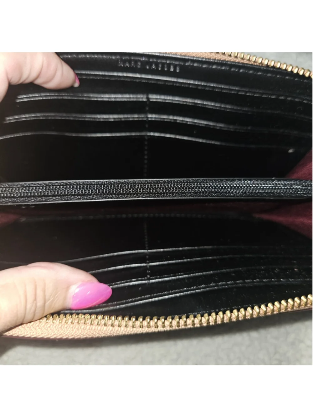 Women's Marc Jacobs Beige/ pink Leather